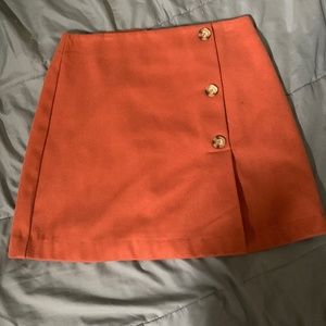 GB burnt orange skirt • size M • worn once